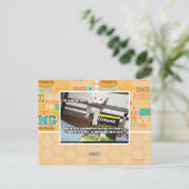 Yu rotes DIS eins. Postkarte (Stehend Vorderseite)