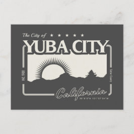 YUBA CITY - SUTTER KALIFORNIEN POSTKARTE