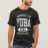 Yuba Retro Athletic Property Dept  1 T-Shirt (Vorderseite)