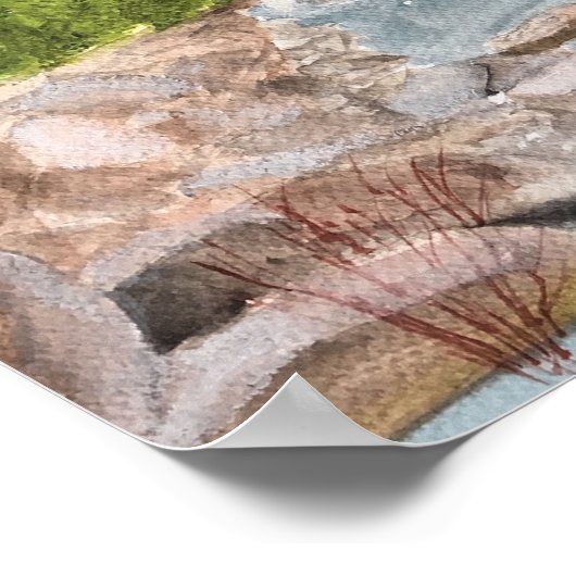 YUBA RIVER 3 POSTER (Ecke)