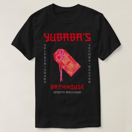 Yubaba-Badehaus T-Shirt (Design vorne)