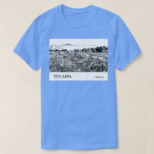 Yucaipa California TShirt 1 (Design vorne)