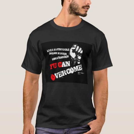 YUCANOVERCOME T-Shirt (Vorderseite)