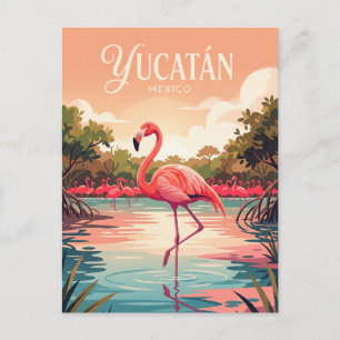 Yucatán-Halbinsel Mexiko Postkarte