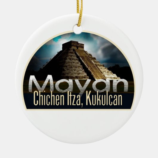 YUCATAN Mexiko Keramikornament (Vorne)