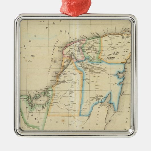 Yucatan, Mexiko Ornament Aus Metall (Vorne)