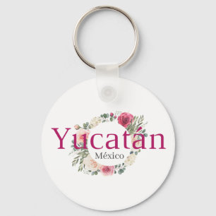 Yucatan Mexiko Reiseziel Brautjungfer Schlüsselanhänger