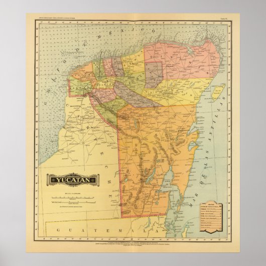 Yucatan Poster (Vorne)