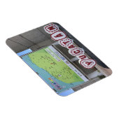 Yucatan Sign and Map, Mexico Foto Magnet (Rechte Seite)