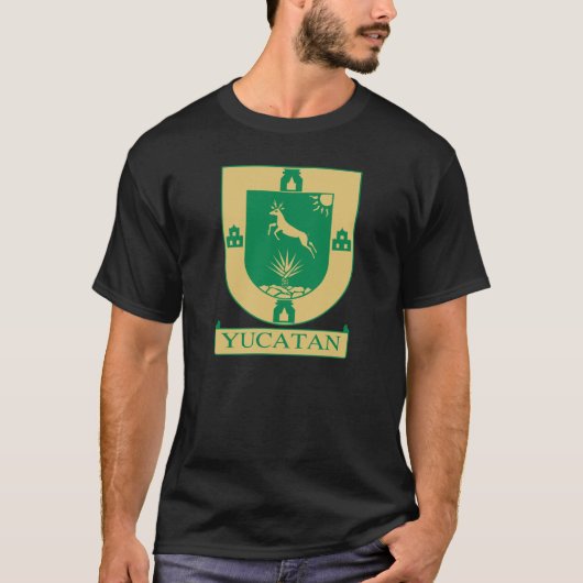 Yucatán-Wappen - Mexiko T-Shirt (Vorderseite)