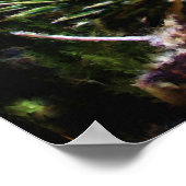 Yucca-Blume im Hauptstadt Reef Poster (Ecke)