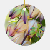Yucca-Blume Keramik Ornament (Hinten)