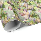 Yucca-Blume-Packpapier Geschenkpapier (Rolleneckpunkt)