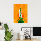 Yucca-Blume Poster (Heimbüro)