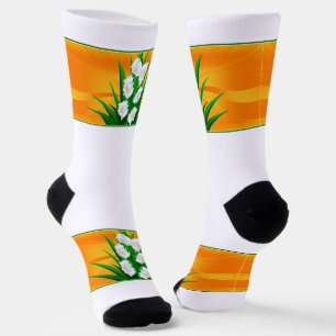 Yucca-Blume Socken