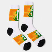 Yucca-Blume Socken (Rechts)