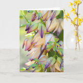 Yucca Flowers Greeting Karte (Gelbe Blume)