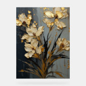 Yucca - Impasto Floral Acrylschild (Vorderseite)