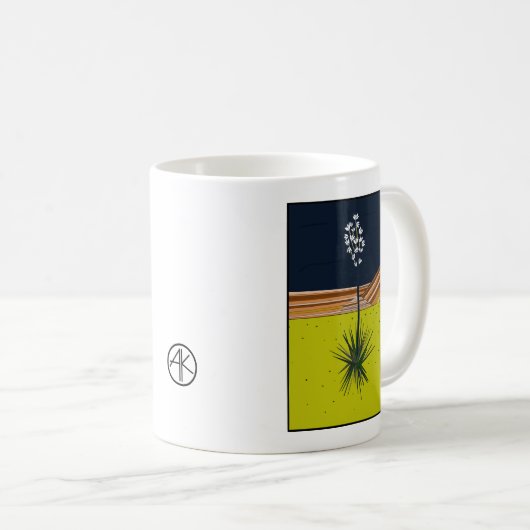 YUCCA KAFFEETASSE (VorderseiteRechts)