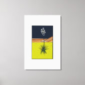 YUCCA LEINWANDDRUCK (Vorderseite)