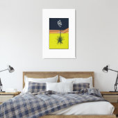 YUCCA LEINWANDDRUCK (Insitu (Schlafzimmer))