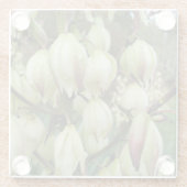 Yucca-Pflanze Glasuntersetzer (Rückseite)