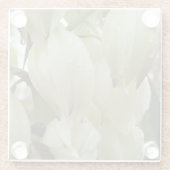 Yucca-Pflanze Glasuntersetzer (Rückseite)