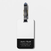 Yucca-Pflanze nah Gepäckanhänger (Rückseite vertikal)