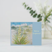 Yucca Soapweed Postkarte (Stehend Vorderseite)