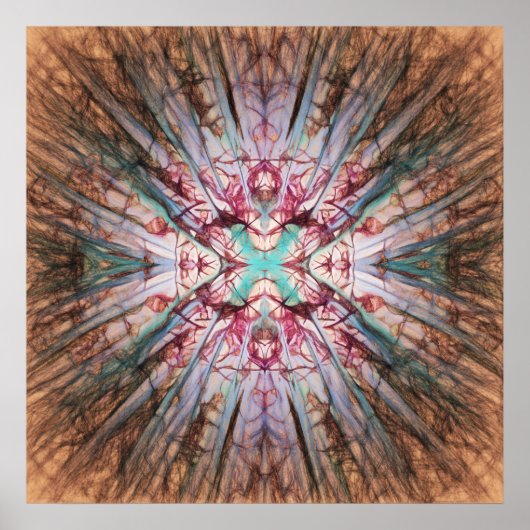 Yucca Warm Glow Poster (Vorne)