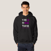 Yuck No dank Ace Symbol asexual Stolz Ästhetik Hoodie (Vorne ganz)