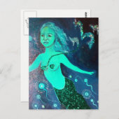 Yud lähmte Yud: Gehen Sie zur embryonalen Postkarte (Vorne/Hinten)