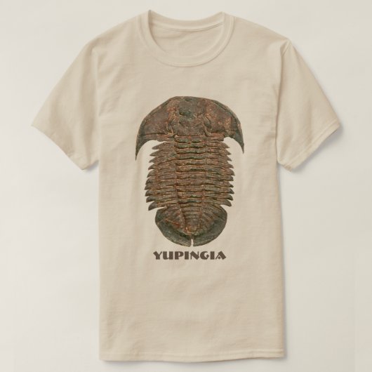 Yuepingia Fossil Trilobit T-Shirt (Design vorne)