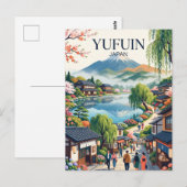 Yufuin Japan Postkarte (Vorne/Hinten)