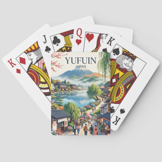 Yufuin Japan Spielkarten (Rückseite)