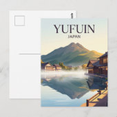 Yufuin Onsen Japan Postkarte (Vorne/Hinten)