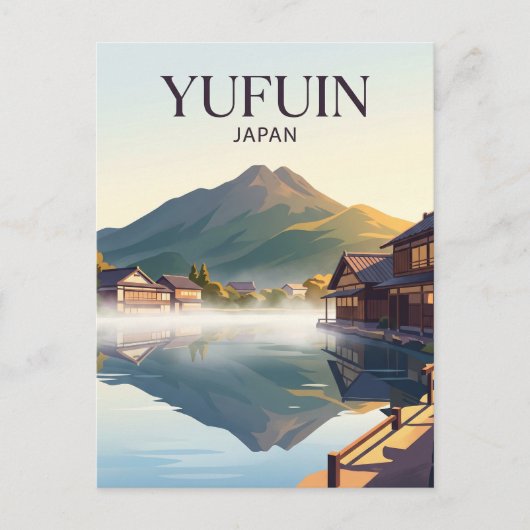 Yufuin Onsen Japan Postkarte (Vorderseite)