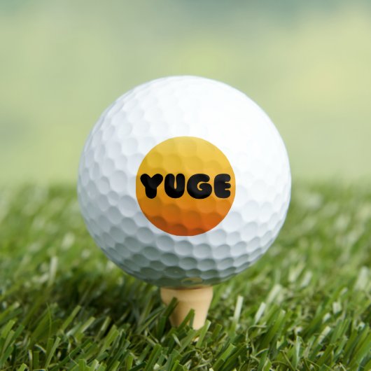 YUGE DESIGN GOLF BALL (Insitu T-Shirt)