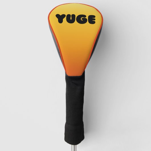 YUGE GOLF HEAD COVER GOLF HEADCOVER (Vorderseite)