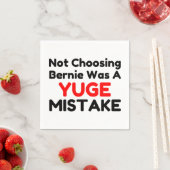 Yuge Mistake Serviette (Beispiel)