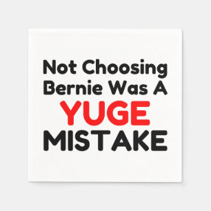 Yuge Mistake Serviette