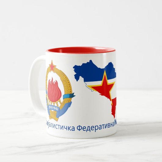 Yugoslavia Mug / Tasse (Vorderseite Links)