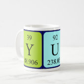 Yui Periodenname Tasse (Vorderseite Links)