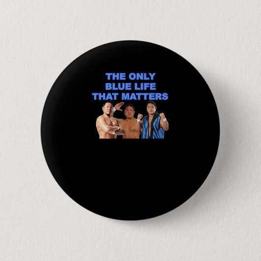 Yuji Nagata Lives Aufkleber Button (Vorderseite)