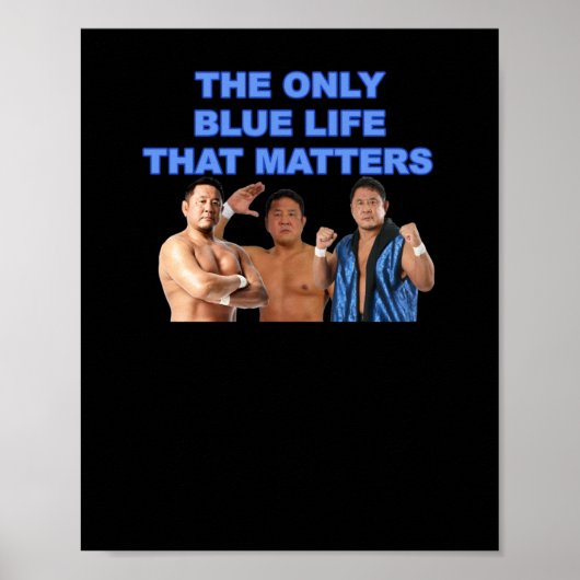 Yuji Nagata Lives Sticker Poster (Vorne)