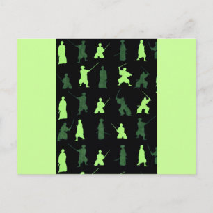 Yuji Samurai Postkarte