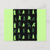 Yuji Samurai Postkarte (Vorderseite)
