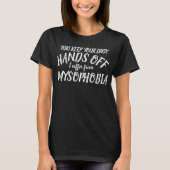 Yuk Hände, weg, das ich unter Mysophobia-T - Shirt (Vorderseite)