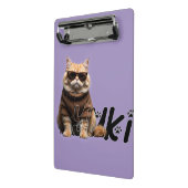 Yuki die Katze: Mini-Zwischenablage Mini Klemmbrett (Gewinkelt2)