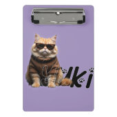 Yuki die Katze: Mini-Zwischenablage Mini Klemmbrett (Vorderseite)